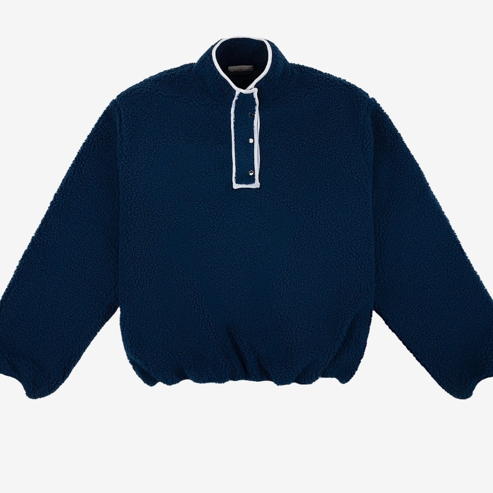 PARKE NEW WITH TAGS! Fleece navy blue size L/XL